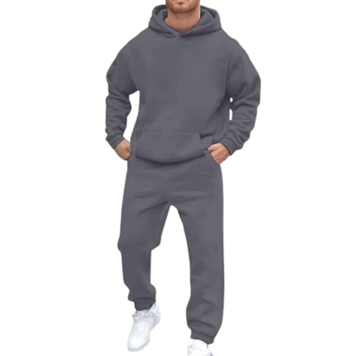 GOSEAGOTOFUN Mens Track Suits 2 Piece Set Hoodie and Sweatpants Sets Casual Jogging Gym Sweat Suits...