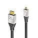 Produktbild Sonero Premium High Speed Micro HDMI Kabel mit Ethernet, 1,00m, UltraHD / 4K / 60Hz, 18Gbps, schwarz