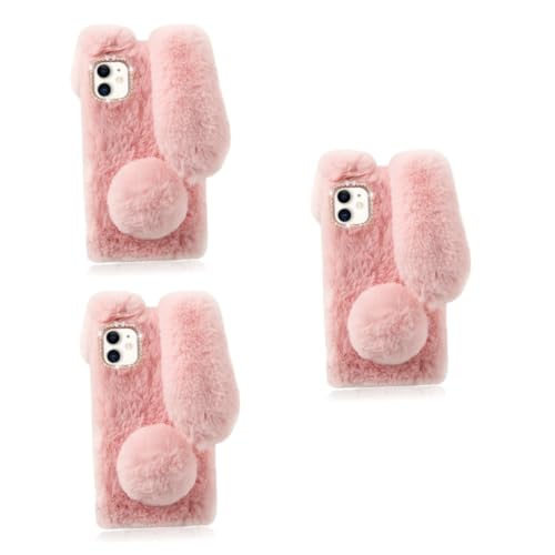 Coque en peluche lapin pour Mini lot de 3 protections amovibles UKCOCO - 6