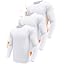 3 Pack-white(fleece-lined)