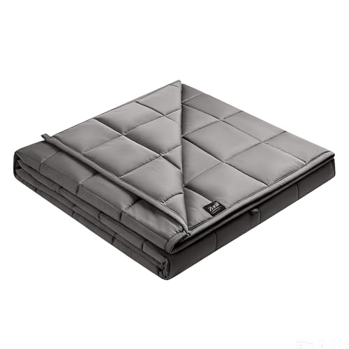 ZonLi Cooling Weighted Blanket for Hot Sleepers, 100% Bamboo...