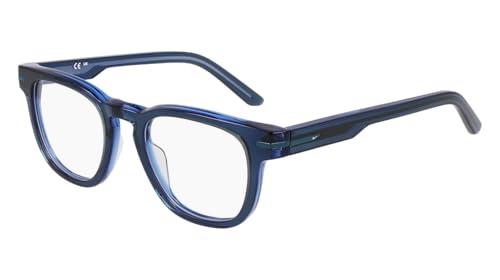 Image of BURBERRY Eyeglasses Nike - Nike 7175 Teal/blue Laminate / 49 Bridge: 21 Horizontal Measurement: 49 Vertical Measurement: 41