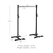 Titan Fitness T-3 Series Independent Squat Stand 1,000 lb. Capacity with Pull-Up Bar Olympic Squat Rack