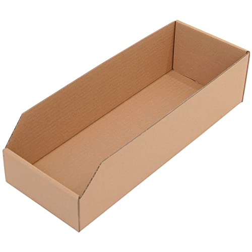 Regalkästen aus Wellpappe – 400x150x100mm, 1.3B Qualität, nachhaltige Lagerlösung (50 Stück)