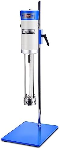 +UXI Laboratory High Speed Dispersing Homogenizer Emulsifier Capacity 40L 200-11000r/min 510W Digital Display Blender for Cosmetics 110-220v