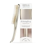 Tangle Teezer Ultimate Detangler Hairbrush - For Wet & Dry Hair - Detangling Brush For All Hair Types - Two-Tiered Teeth Reduce Breakage & Eliminate Knots - Champagne Gold Chrome Finish