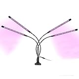 【Luci progressive a LED a spettro completo】Ci sono 3 modalità di colore (rosso,blu e luce mista)per la nostra luce di crescita delle piante.Il rosso favorisce la germinazione,la fioritura e la fruttificazione delle piante.Il blu favorisce la crescita delle foglie e delle radici delle piante.Il rosso e il blu misti prevengono la crescita anormale delle piante.È possibile modificare lo spettro luminoso in base alle diverse fasi di crescita.
