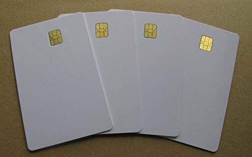 White Smart Cards, SLE5528, SLE4428 (Packs of 10 Cards)