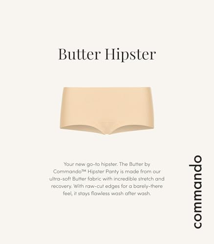 Image of commando Butter Hipster Panty | Women's Seamless Underwear in Exclusive Butter Fabric | Ultra-Soft, Extraordinary Comfort