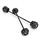 Aramox Vorderrad Hinterrad Gabel Axle Sliders Sturzschutz Rad Gabelschutz Kompatibel mit MT07 FZ07 XSR700