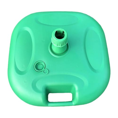 Sharplace Sonnenschirmständer, Gewichte für Terrassenschirme, Sonnenschirmständer, Halterung für Terrasse, Deck, Teich, Rasen, Balkon, Hof, Pool, Sommer, stabil, GrÜn