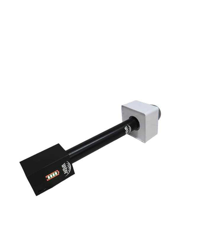 Image of WON Fix Professional Wireless Media Mic with Battery Display Best for News Channel Mobile Supported mic