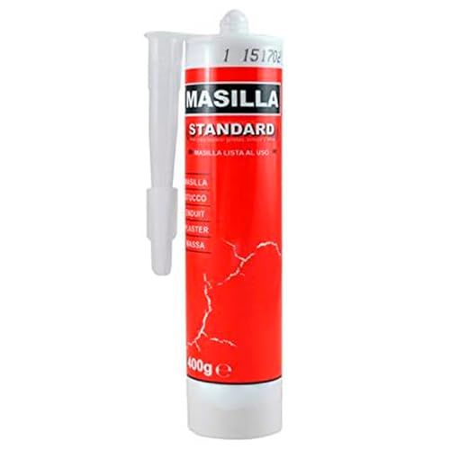 CABLEPELADO - Masilla Standard para Pistola 400g | Rellenadora Multisuperficie (Metal, Madera, Plástico) | Fórmula de Secado Rápido | Uso Automotriz y Bricolaje