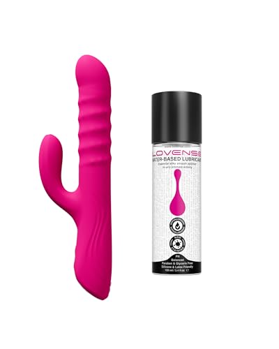 Lovense Velvo Vibromasseur Anti-Sécheresse Intime à Perles Rotatives et Lubrifiant Fluide