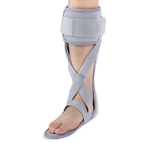 Tairibousy AFO Foot Drop Brace Ankle Foot Orthosis Medical Foot Up Afo Walking with Shoe for Stroke Hemiplegia for Men and Women (Small-Right)