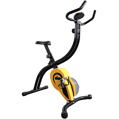 Image of Exercise Bike Home Spinning Bike Ultra Quiet Indoor Weight Loss Magnetic Control Pedal Exercise Foldable