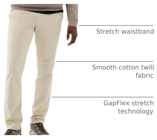Image of Gap Men's Essential Slim Fit Chino Pants