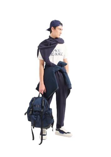 Armani Exchange Men's Waffle Texture Pullover Hoodie3