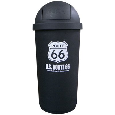 ダストボックス　アメリカン　お洒落ゴミ箱　ROUTE66 分別　45L Amazon｜アメリカン 45リットル ゴミ箱 ROUTE66 ダストボックス