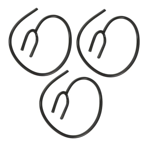 HEALLILY 3pcs Non-Medical Non-Medical Non-Medical Stethoscope Extension Tubing Replacement Tube PVC Fitting