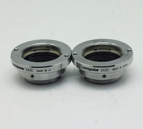 1PC Computar EX2C 2X Focal Length Extender Lens for C-Mount Camera