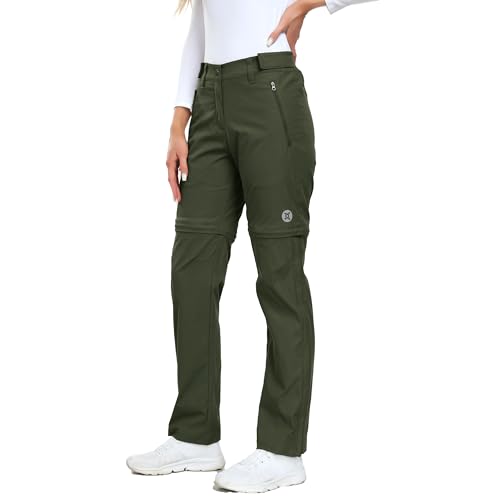 Dr.Cyril Women's Hiking Pants, Convertible Zip-Off Quick Dry Ligh...