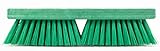 SPARTA Plastic Floor Scrub Brush, Brush Head Only, Deck Brush with ACME Standard Thread Fitting for Deck, Industrial Kitchens, and Hospitals, 10 Inches, Green