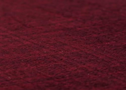 Fernsehsessel HWC-K62, Sessel Relaxsessel TV-Sessel, Liegefunktion Aufstehhilfe elektrisch, Metall Chenille - Bordeaux – Bild 6