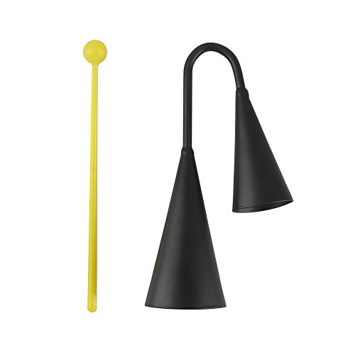 Liebewh Agogo-Glocke mit Kunststoff-Schlaginstrument