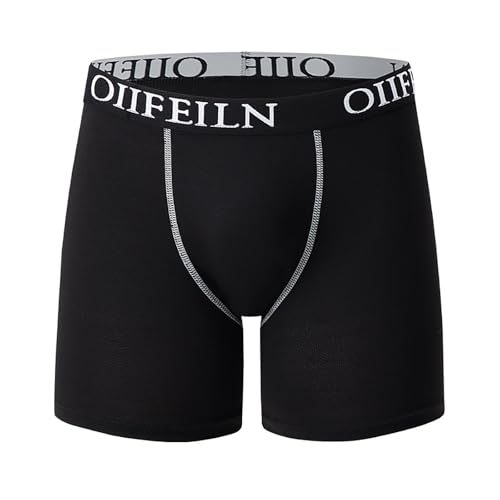 Men's Boxer Briefs Mens Mid-length Underwear Boxer Briefs Soft and Breathable Cotton Underwear Lightweight Stretch 5/10-pack3
