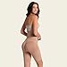 Leonisa Womens Seamless High Waist Shapewear with Thigh Compression,Beige,XL-XXL