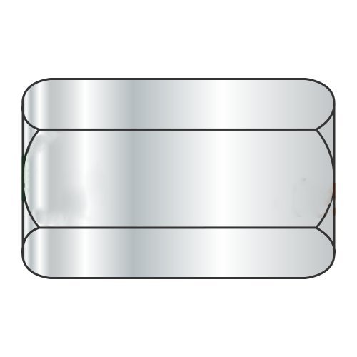 10-24 X 3/4" (5/16" AF) Hex Coupling Nuts/Steel/Zinc (Carton: 1,000 pcs)