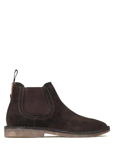 Bottines marron Wrangler WM12071A en cuir pour homme