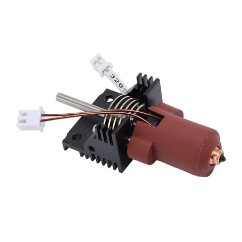 All Metal Integrated Nozzle Hotend Kit, Larger Melt Zone, 60W Ceramic Heating Ring, for K1C, K1 Models, High Flowing Pri