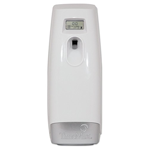 Timemist Tms1048502Ea Plus Metered Aerosol Fragrance Dispenser, 3.4" X 3.4" X 8-1/4", White #TOP21