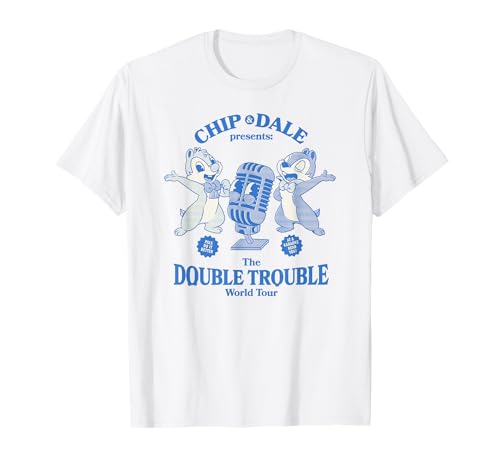 Disney Chip 'n Dale Rescue Rangers Double Trouble World Tour T-Shirt