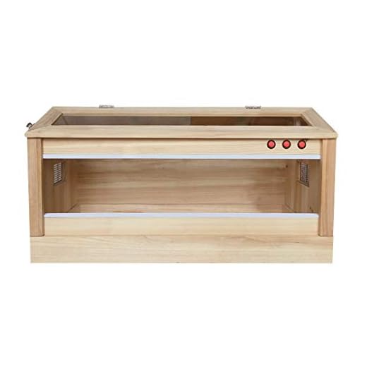 Personlig utfodringsbåset, rymliga bekväma Tank Feeding Reproduktion Box Pet Shop Home Box Cat Dog Pet House (Size : 80 * 40 * 40CM)