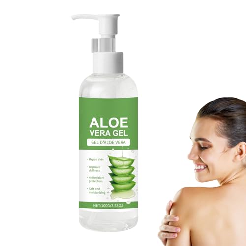 Gel De Aloe Ve-ra, Hidratación Después De Reparación Del Sol Aloe Gel, Alae De Reparación Natural, 100 G De Humectante Facial Nutritiva No Pegajosa, Cuidado Puro De La Piel Para Mujeres, Viajes,