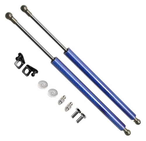 Support de levage capot Civic carbone orange finition premium - 3