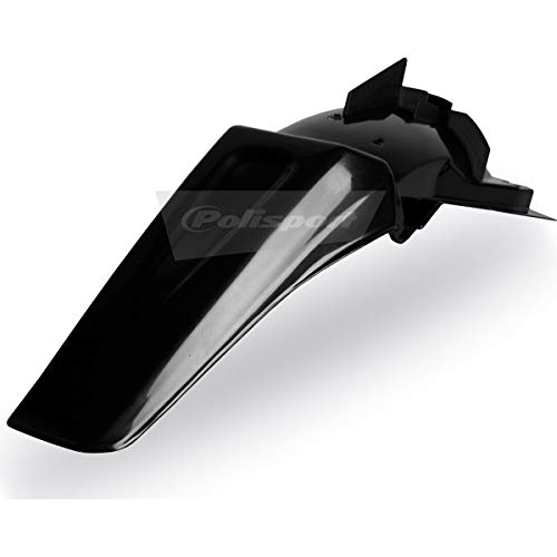 Polisport Kawasaki KX 125,KX 250 - Hinterradkotflügel Schwarz für MX - Modelles 1999-02