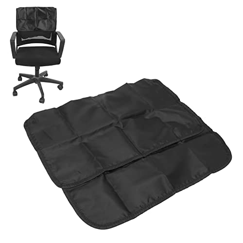 Salon Chair Covers, Hair Salon Chair Back Prevent Dirt Salon Chair Protective Cover Chairback Cover for Hair Salon for Wear BlackBarber Chair Back Cover