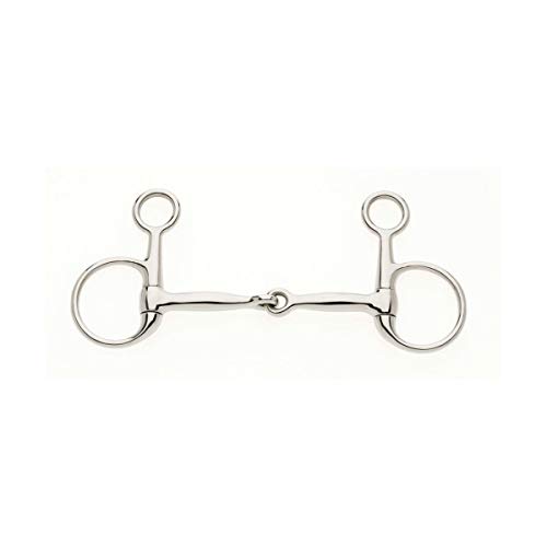 Filetto Per Guanciale Baucher Con Losanga In Miscela Di Rame, Filetto Per Cavallo Angolato, 4,5" - 6" Tutte Le Misure, Magazzino Nel Regno Unito - Italia - Foto 12