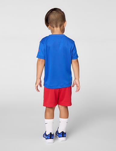 Image of Nike Boys' Dri-FIT Sportswear T-Shirt and Mesh Shorts 2-Piece Outfit Set