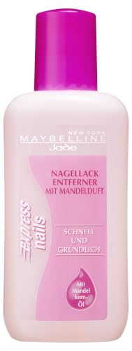 Maybelline Jade Nagellackentferner mit Aceton Pflegend Express Nails 125 ml