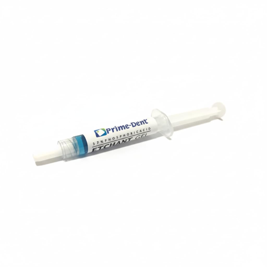 Prime Dental 008-070 Prime-Dent Blue Etchant Gel with 37% Phosphoric Acid Syringe 4gm