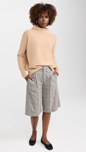 Image of Vince Women's Boiled Funnel Neck Pullover