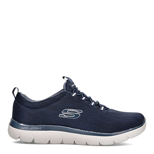 Mocasín Hombre azul marino Skechers Summits Louvin 45.5 EU Ancho para el día a día 4