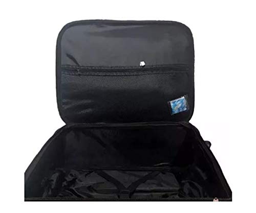 Conjunto Mala Rodinha + Mala Média Croco Viagem ACEITO a Bordo Viagem + Cadeado