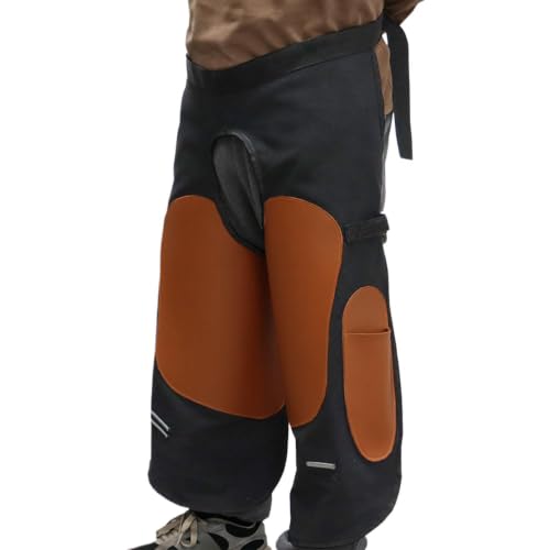 Tablier de maréchal-ferrant pour chevaux : pantalon en cuir anti-choc protégeant les genoux