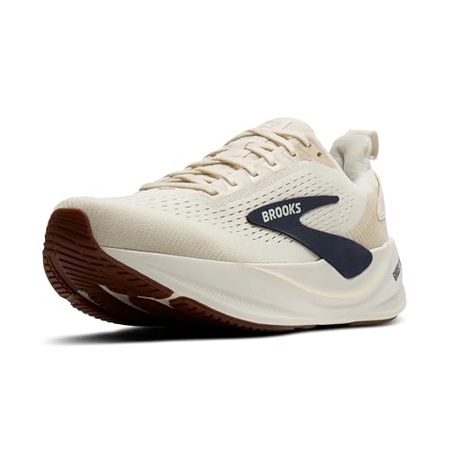 Brooks Men’s Ghost Max 4 Neutral Running & Walking Shoe - Arctic Wolf/Navy/Coconut - 8.5 Medium - image 1